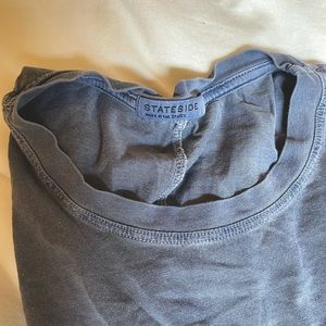 Blue Stateside crewneck longsleeve shirt